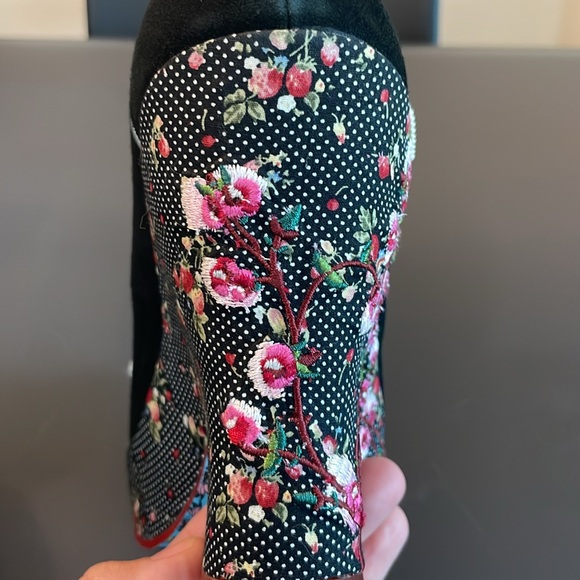 Irregular Choice Velvet Heels - Picture 5 of 7